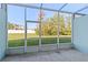 Enjoy the outdoors in this screened patio with open yard views at 2015 Grand Oak Dr, Kissimmee, FL 34744