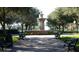 Community park with fountain and benches at 2937 Bella Flore Ter, New Smyrna Beach, FL 32168