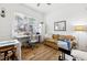 Home office featuring a workspace and comfortable couch at 2937 Bella Flore Ter, New Smyrna Beach, FL 32168