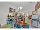 Chic dining area with modern furnishings and ample natural light at 434 Panaro Ln, Haines City, FL 33844