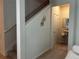 Hallway with stairs and decorative accents at 446 Citrus Isle Loop, Davenport, FL 33837