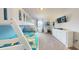 bedroom with a bunk bed and Minions themed bedding at 4902 Windermere Ave, Kissimmee, FL 34746