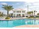Resort-style pool with a community clubhouse at 4902 Windermere Ave, Kissimmee, FL 34746