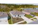 Aerial view of a house and surrounding neighborhood at 1067 Haines Dr, Winter Haven, FL 33881