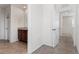 Clean bathroom with updated vanity and tiled floor at 113 Eagleview Loop, Davenport, FL 33837