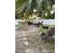 Backyard patio with seating area and shed at 1808 S Mulberry Ave, Sanford, FL 32771