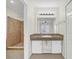 Bathroom with vanity, single sink, and shower at 2317 Prime Cir # B, Kissimmee, FL 34746