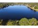 Aerial view of serene lakefront property at 3228 Abalone Blvd, Orlando, FL 32833
