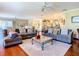 Relaxing Gathering room with hardwood floors and comfortable seating at 3228 Abalone Blvd, Orlando, FL 32833