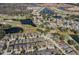 Aerial view showing house location and golf course at 336 Del Sol Ave, Davenport, FL 33837