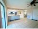 Kitchen features an island, stainless steel appliances, and lots of counter space at 520 Carlsbad Dr, Kissimmee, FL 34758