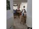The open-concept dining room features neutral tile floors and a seamless transition to the rest of the home at 615 Gazelle Dr, Kissimmee, FL 34759