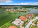Luxury homes community situated around a lake at 870 Spinnaker Way, Kissimmee, FL 34746