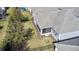 Aerial view showcasing home's backyard and screened porch at 8870 Backspin Ln, Champions Gate, FL 33896