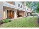 Private backyard with patio and modern finishes at 7537 Brooklyn Dr, Kissimmee, FL 34747
