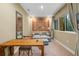 Bright home office features built-in desk and comfortable seating at 7537 Brooklyn Dr, Kissimmee, FL 34747