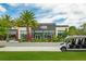 LP Fit gym with landscaping and golf cart in front at 10425 Folly Beach Rd, Orlando, FL 32827