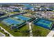 Community tennis and pickleball courts at 10425 Folly Beach Rd, Orlando, FL 32827