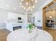 Kitchen breakfast nook with a view into the dining room at 125 Viola Dr, Auburndale, FL 33823