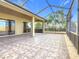 Expansive screened patio, perfect for outdoor relaxation at 125 Viola Dr, Auburndale, FL 33823