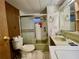 Bathroom with shower/tub combo and tile floor at 215 4Th St, Orlando, FL 32824