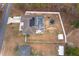 Aerial view showcasing house with pool and spacious yard at 3 Pecan Drive Loop, Ocala, FL 34472
