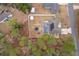 Aerial view showing house, pool, and large backyard at 3 Pecan Drive Loop, Ocala, FL 34472