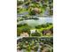 Expansive aerial view showcasing the condo community's lush landscaping and ample parking at 345 Forestway Cir # 106, Altamonte Springs, FL 32701