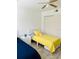 Bright bedroom with twin bed, ceiling fan and closet with sliding doors at 345 Forestway Cir # 106, Altamonte Springs, FL 32701