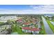 Wide aerial view of community and landscape at 3701 Castle Pines Ln # 3927, Orlando, FL 32839
