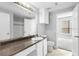 Clean bathroom with vanity, toilet and shower/tub combo at 3701 Castle Pines Ln # 3927, Orlando, FL 32839