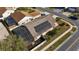 Home features solar panels and a private, screened pool at 4525 Oakbrook Ct, Kissimmee, FL 34746