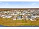 Aerial view of houses near the lake at 4540 Sequel Rd, Kissimmee, FL 34746