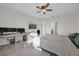 Bedroom with workspace and ensuite bathroom access at 4540 Sequel Rd, Kissimmee, FL 34746