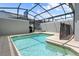 Private screened pool and patio perfect for relaxation at 4818 Memories Ln, Kissimmee, FL 34746