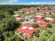 Aerial view of the community, highlighting the building's placement at 540 Hunter Cir, Kissimmee, FL 34758