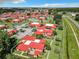 Aerial view showing the community and surrounding landscape at 540 Hunter Cir, Kissimmee, FL 34758