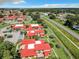 Aerial view of the community and its surrounding environment at 540 Hunter Cir, Kissimmee, FL 34758