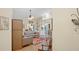 Spacious living room with hardwood floors and comfortable sofas at 580 Teesdale, Haines City, FL 33844