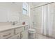 Bathroom with tub and updated vanity at 6052 Broad Oak Dr, Davenport, FL 33837