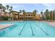 Large resort-style pool with swim lanes at 12538 Floridays Resort Dr # 411, Orlando, FL 32821