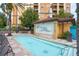 Relaxing pool with Holiday's Resort Orlando signage at 12538 Floridays Resort Dr # 411, Orlando, FL 32821