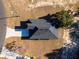 Overhead view of house and backyard at 13380 Sw 60Th Court Rd, Ocala, FL 34473