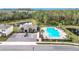 Community pool and recreation area with ample parking at 1634 Reddish Egret Ct, Davenport, FL 33897