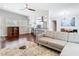 Open floor plan with living room, kitchen, and dining area at 420 Sunrise Dr, Orlando, FL 32803