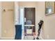 Bright entryway with a dark door and high ceilings at 801 New Providence # B19/U801, Davenport, FL 33897