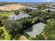 Aerial view of tennis court and resort building at 801 New Providence # B19/U801, Davenport, FL 33897