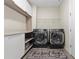 Laundry room with LG washer and dryer, and ample storage at 8024 Leaf Grove Cir, Orlando, FL 32836