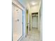 Clean bathroom with a shower, toilet and storage at 8100 Poinciana Blvd # 2405, Orlando, FL 32821