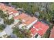 Community overview featuring several homes with pools at 901 Marcello Blvd, Kissimmee, FL 34746
